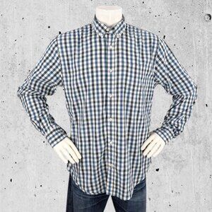 Betabrand Shirt Size XL Multi-Color Gingham